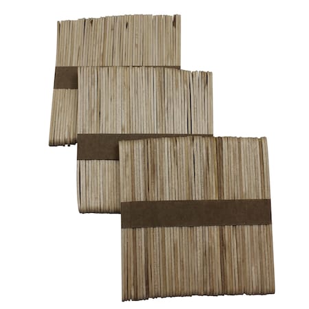 Charles Leonard Creative Arts Craft Sticks, Natural, PK1800 66515